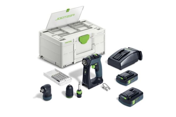 Festool Trapano avvitatore a batteria CXS 18 C 3,0-Set - immagine 2